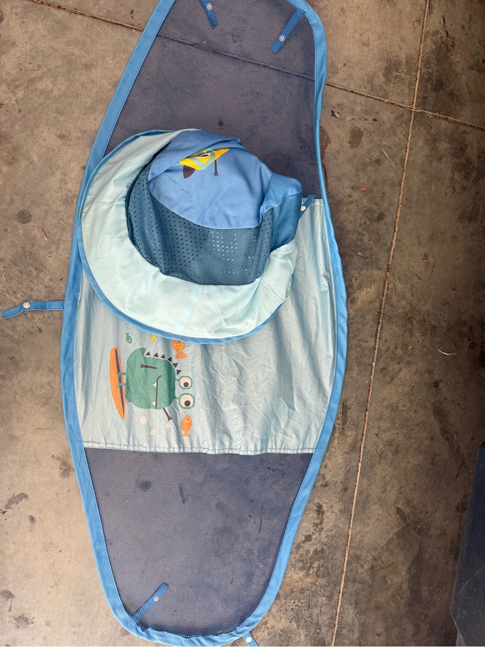Infant pool float